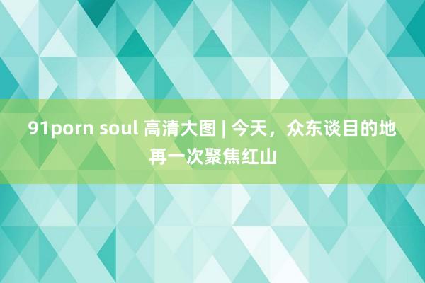 91porn soul 高清大图 | 今天，众东谈目的地再一次聚焦红山