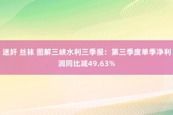 迷奸 丝袜 图解三峡水利三季报：第三季度单季净利润同比减49.63%