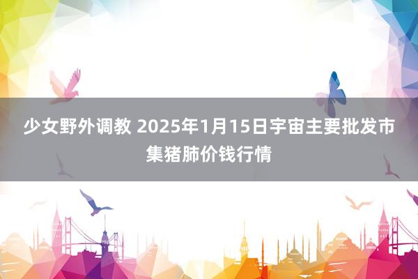 少女野外调教 2025年1月15日宇宙主要批发市集猪肺价钱行情