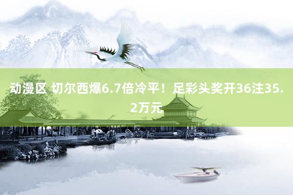 动漫区 切尔西爆6.7倍冷平！足彩头奖开36注35.2万元
